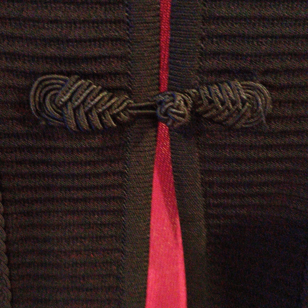 Misook Elegant Red and Black Knitwear/Jacket Large - Picture 4 of 10